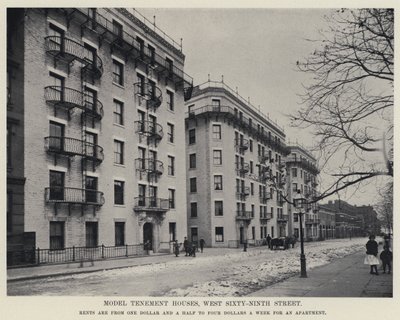 Maisons de logements modèles, West Sixty-Ninth Street - American Photographer