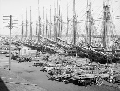 Muelle Tallapiedras, La Havane, vers 1904 - American Photographer