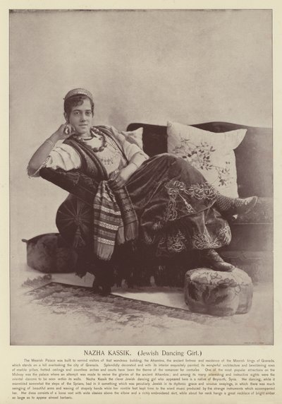 Nazha Kassik, Danseuse juive - American Photographer