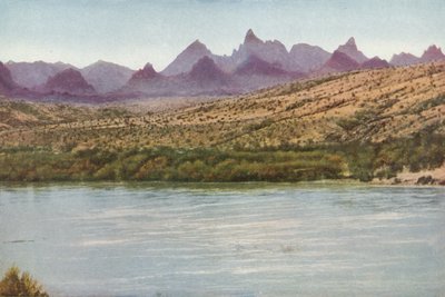 Montagnes Needles et rivière Colorado, Californie - American Photographer