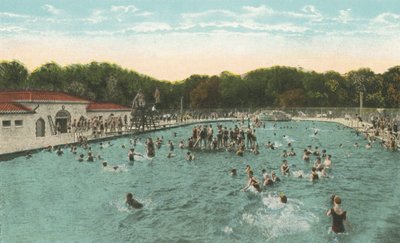 La Nouvelle-Orléans : Piscine de City Park (photo couleur) - American Photographer