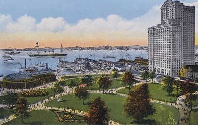 New York : Battery Park (photo couleur) - American Photographer