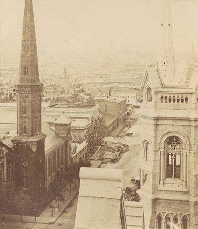 North Broad Street depuis City Hall de la 