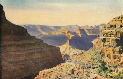 Sur le sentier Hermit, parc national du Grand Canyon (photo couleur) - American Photographer