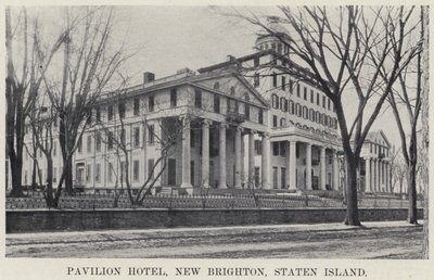 Hôtel Pavilion, New Brighton, Staten Island - American Photographer