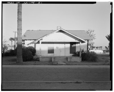 École Indienne de Phoenix, Cottage, coin nord-est de Central Avenue & Indian School Road, Phoenix, Comté de Maricopa, AZ - American Photographer