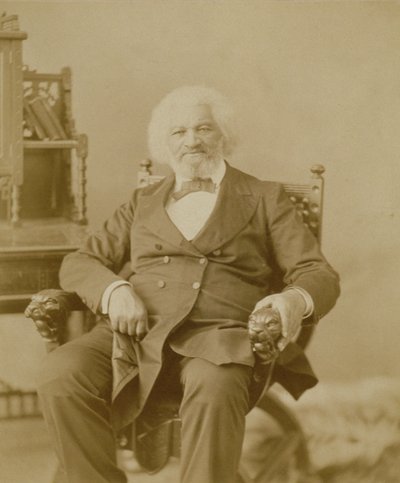 Portrait de Frederick Douglass (1818-95) - American Photographer