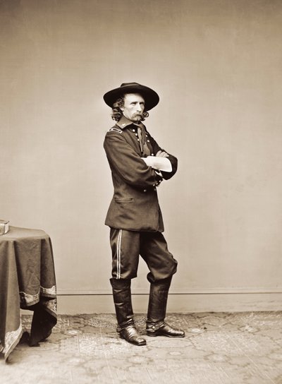 Portrait du Général George Armstrong Custer - American Photographer