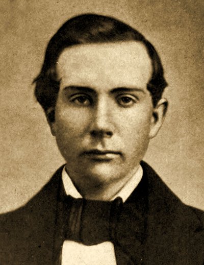 Portrait de John D. Rockefeller à 18 ans, 1857 - American Photographer