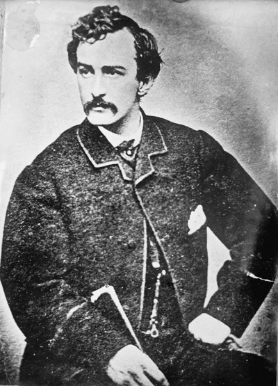 Portrait de John Wilkes Booth, 1861-65 - American Photographer