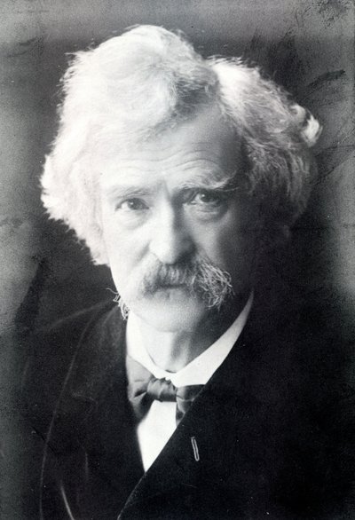 Portrait de Mark Twain (1835 - 1910) - American Photographer