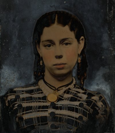 Portrait de femme, années 1860 (photo) - American Photographer