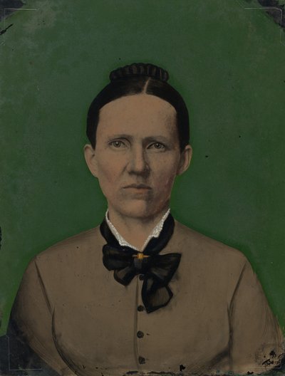 Portrait de femme, années 1860 (photo) - American Photographer