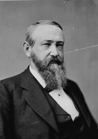 Président Benjamin Harrison, vers 1870-80 - American Photographer