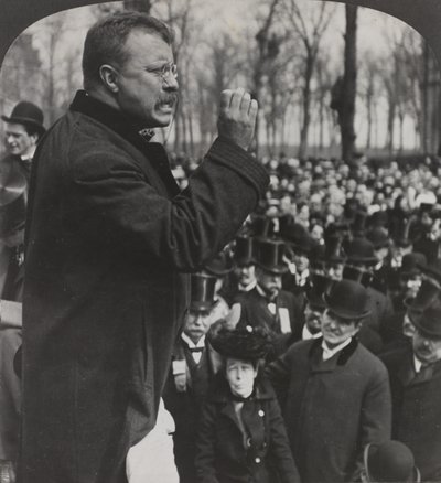 Le président Roosevelt à Evanston - American Photographer
