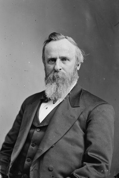 Président Rutherford B. Hayes, vers 1870-80 - American Photographer
