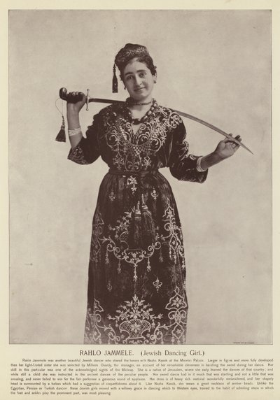 Rahlo Jammele, Danseuse juive - American Photographer