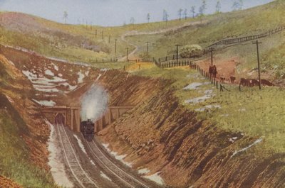 Raton Tunnel, point culminant de la Santa Fe (photo couleur) - American Photographer
