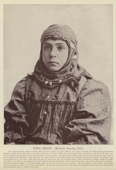 Sofia Ziedan, Danseuse bédouine - American Photographer