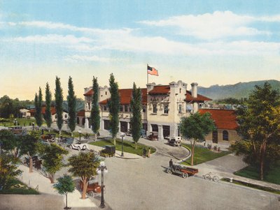Dépôt de la Southern Pacific, Tucson (photo couleur) - American Photographer