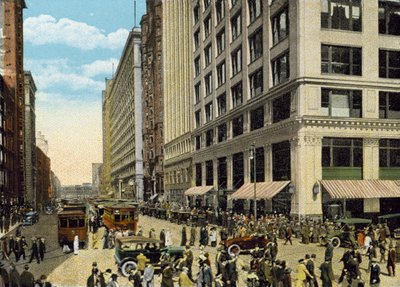 Rue State, vue vers le nord depuis la rue Madison - American Photographer