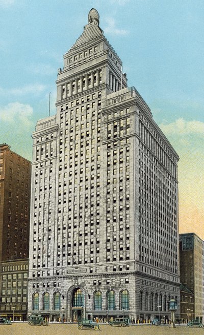 Bâtiment Straus, Michigan Boulevard à Jackson Boulevard - American Photographer