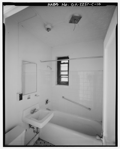 Techwood Homes, Bâtiment No. 1, 575-579 Techwood Drive, Atlanta, Comté de Fulton, GA - American Photographer