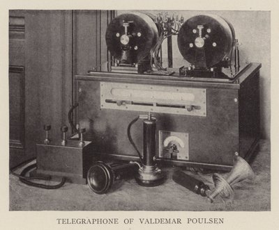Télégraphe de Valdemar Poulsen (photo n/b) - American Photographer