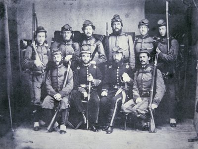 Les cadets zouaves de Charleston de l