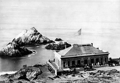 The Cliff House, San Francisco, vers 1863-8 - American Photographer