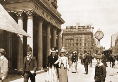 Hôtel Fifth Avenue sur Madison Square, New York, 1896 - American Photographer