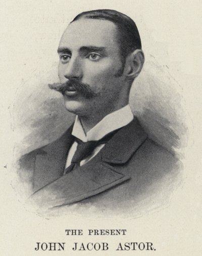 Le présent John Jacob Astor - American Photographer