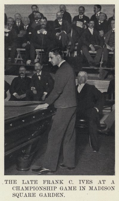 Le défunt Frank C Ives lors d