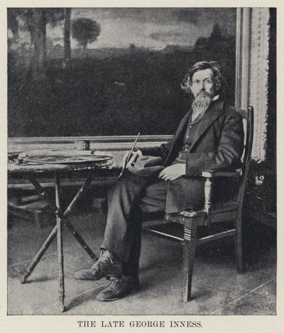 Le défunt George Inness - American Photographer