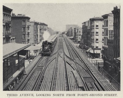 Troisième Avenue, vue vers le nord depuis la Quarante-Deuxième Rue - American Photographer