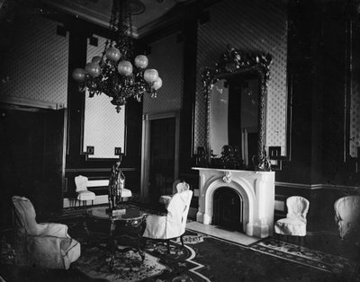 Maison Blanche intérieur, Ancienne Salle Verte, Bureau du Président, 1860-80 - American Photographer