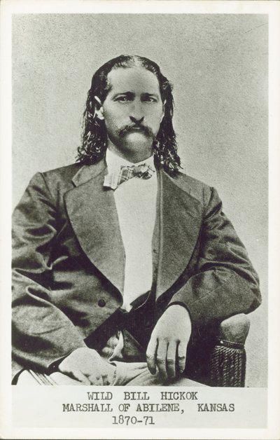 Wild Bill Hickok, tireur, joueur et homme de loi de l