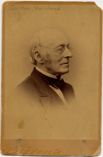 William Lloyd Garrison (1805-79), abolitionniste américain, photo par George K Warren, Boston - American Photographer