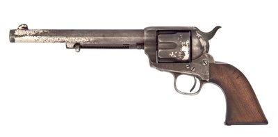 .44-40 "Modèle 1873" revolver à six coups à simple action, par Colt, Hartford, 1881 - American School
