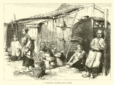 Une maison chinoise, Singapour - American School