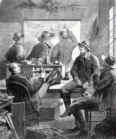 Un bureau de terres du Kansas, de 