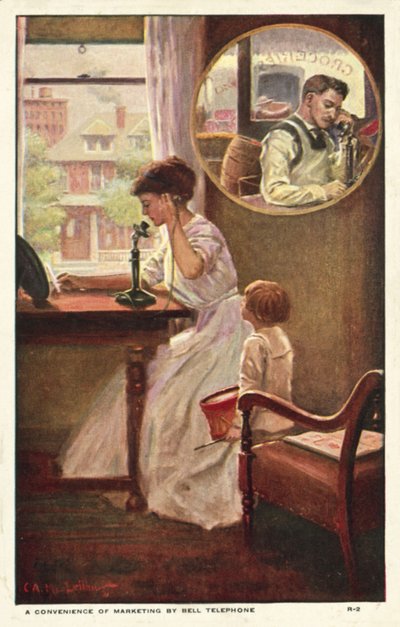 Un appel téléphonique de marketing - American School