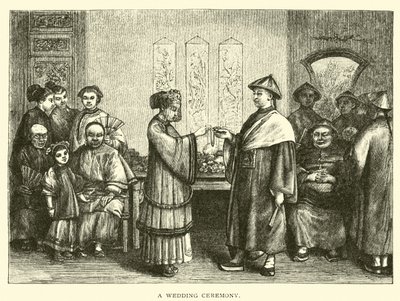 Une cérémonie de mariage - American School