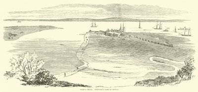 Acquia Creek, base de ravitaillement de Burnside, novembre 1862 - American School