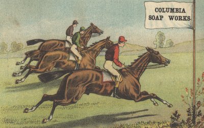 Publicité pour Columbia Soap Works, c.1880 - American School