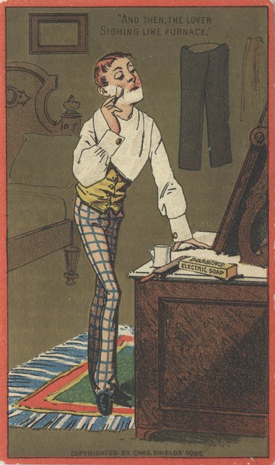 Publicité pour le savon électrique de Dobbins, c.1880 - American School