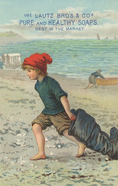 Publicité pour les savons purs et sains de Lautz Bros & Co., c.1880 - American School