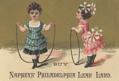 Publicité pour le saindoux de Napheys Philadelphia, c.1880 - American School