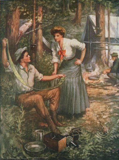 Publicité pour le film celluloïd, 1901 - American School