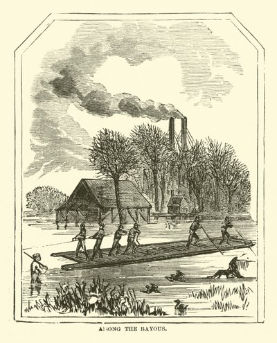 Parmi les bayous, mars 1863 - American School